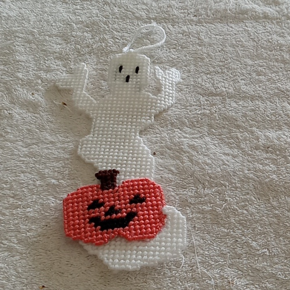 ❤️Ghost pumpkin ornament
